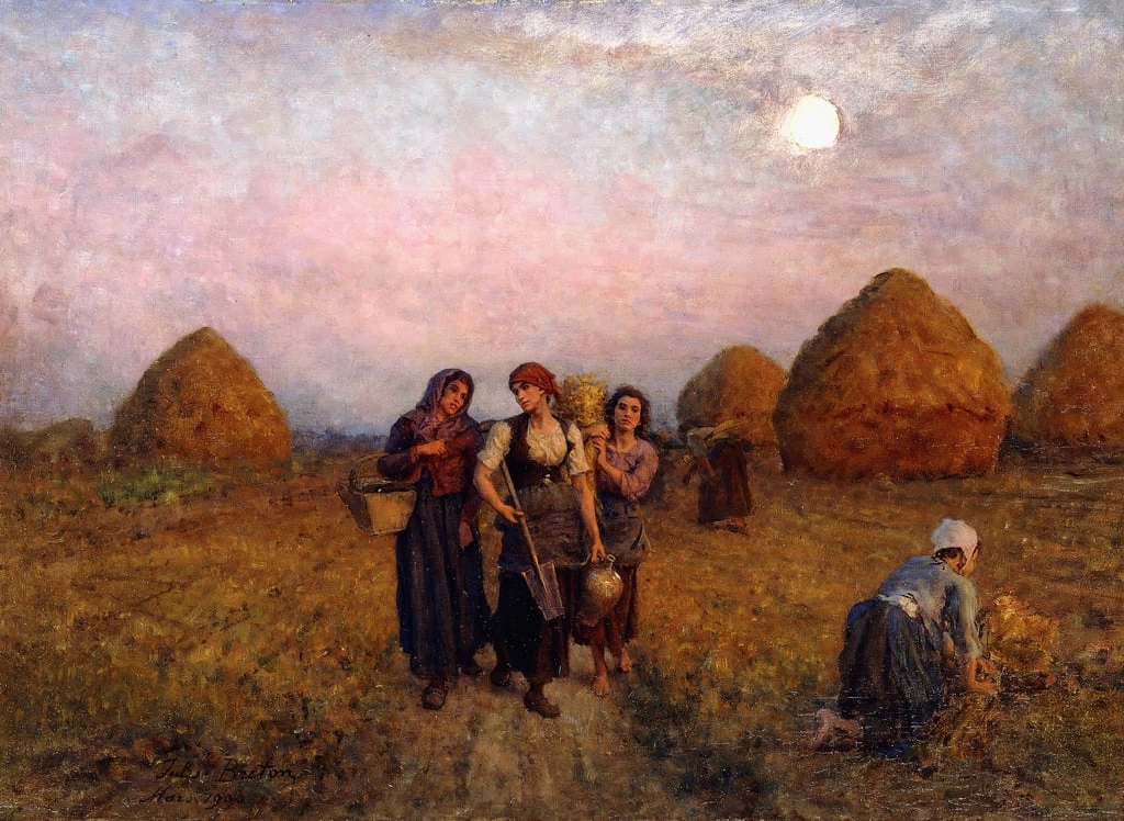 Lavoro dell'alba, 1900